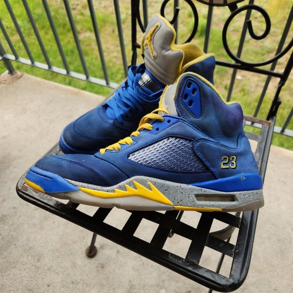 Jordan retro 5 shoes sz 12 - Picture 3 of 3